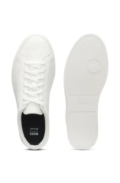Sneakers aus Leder mit Cupsohle und gesticktem Signature-Streifen