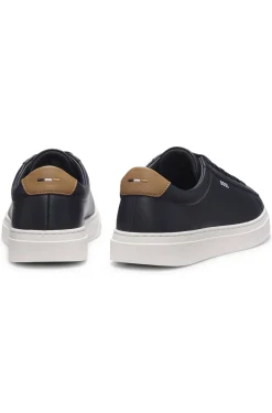 Sneakers aus Leder mit Cupsohle und gesticktem Signature-Streifen