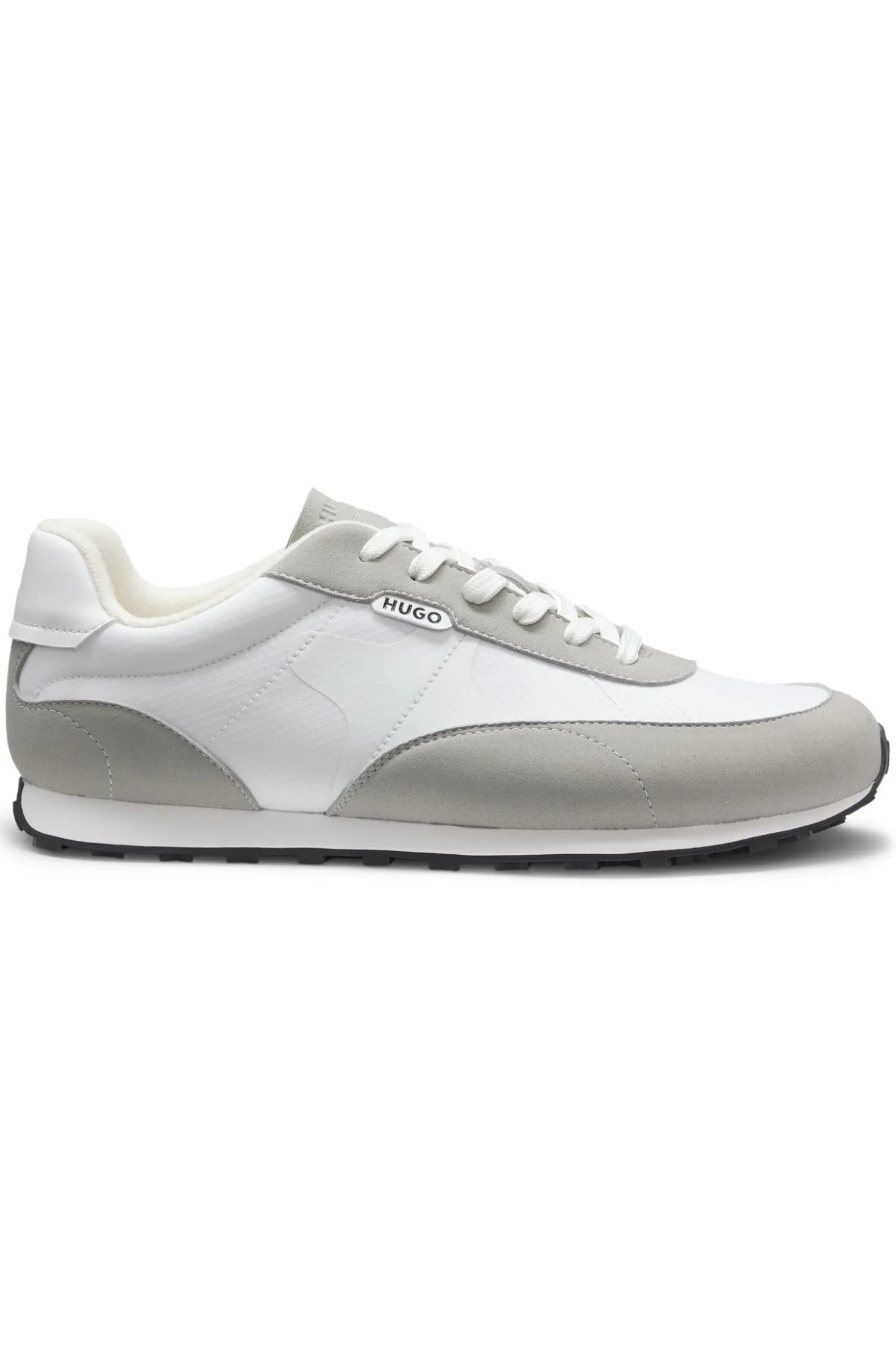 Sneakers aus Ripstop mit Schnürung und EVA-Gummisohle