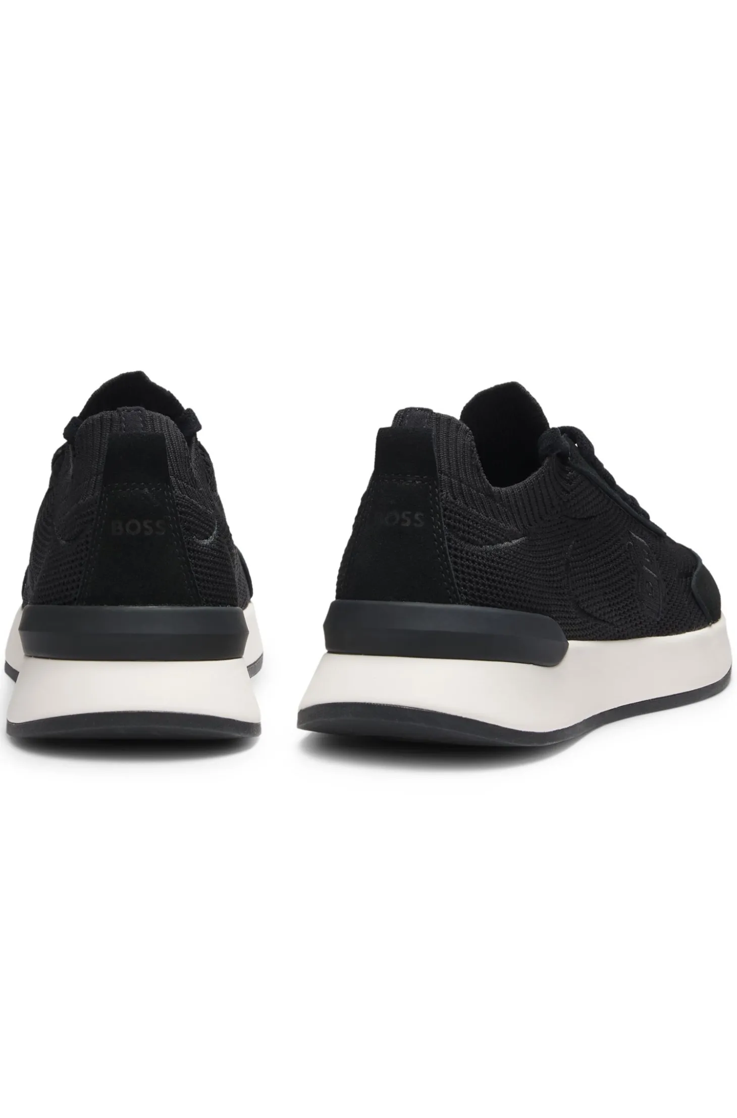 Sneakers aus Strick mit Double-B-Monogramm