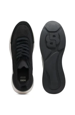 Sneakers aus Strick mit Double-B-Monogramm
