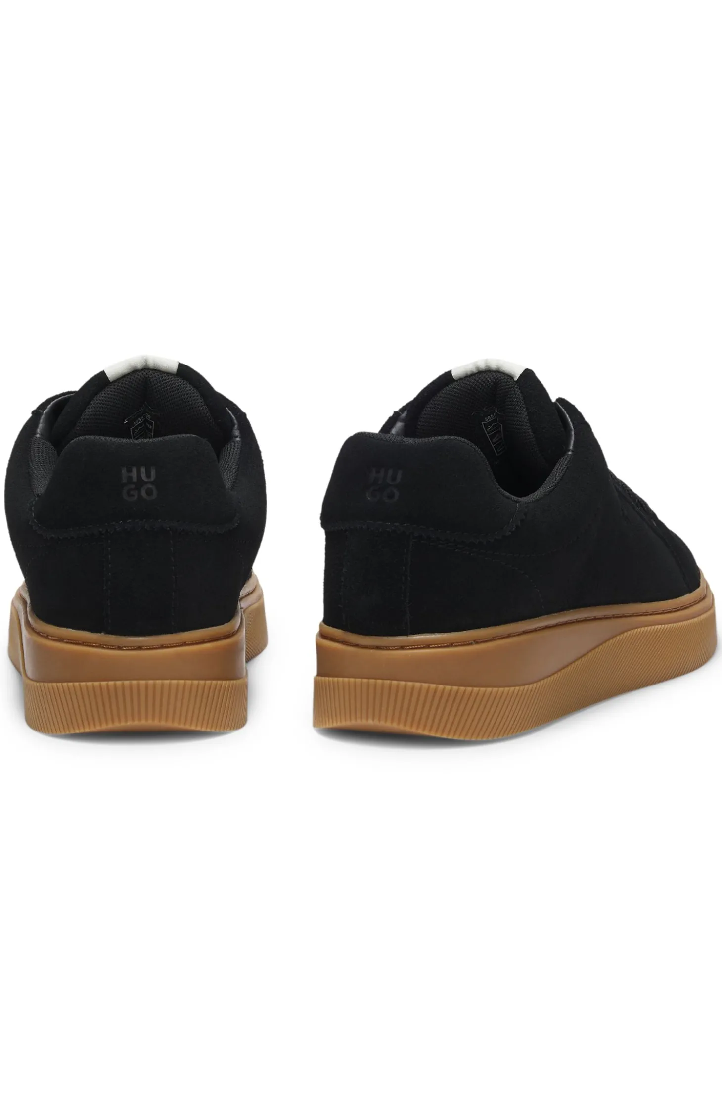 Sneakers aus Veloursleder mit gepolsterter Lasche