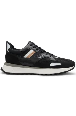 Sneakers im Laufschuh-Stil mit EVA-Gummisohle