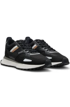 Sneakers im Laufschuh-Stil mit EVA-Gummisohle