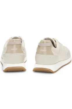 Sneakers im Laufschuh-Stil mit Zickzack-Detail