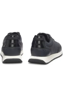 Sneakers im Laufschuh-Stil mit Zickzack-Detail