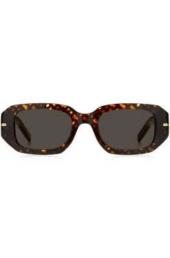 Sonnenbrille aus Acetat mit Monogramm-Muster
