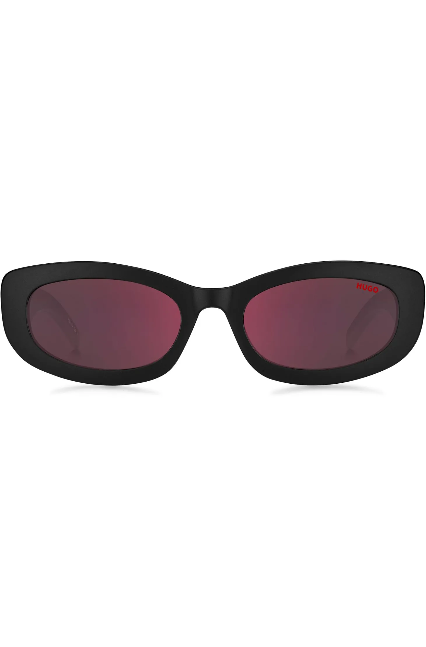 Sonnenbrille mit farbigem Emaille-Detail