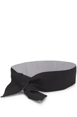 Sport-Stirnband aus Stretch-Twill mit Logo-Print