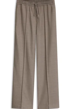 Straight-Fit Hose aus Flanell mit Tunnelzugbund