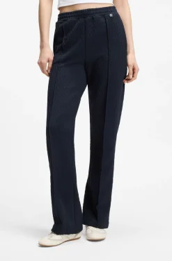Straight-Fit Jogginghose aus Jacquard mit Rautenmuster