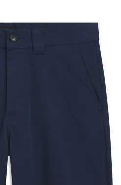 Straight-Fit Twill-Hose aus Baumwoll-Mix