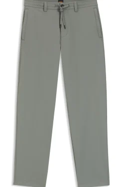 Straight-Tapered-Fit Chino aus Stretch-Gewebe