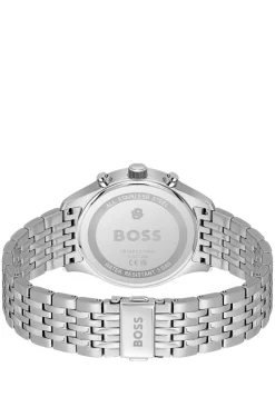 Stratus Chronograph mit grünem Zifferblatt und Gliederarmband