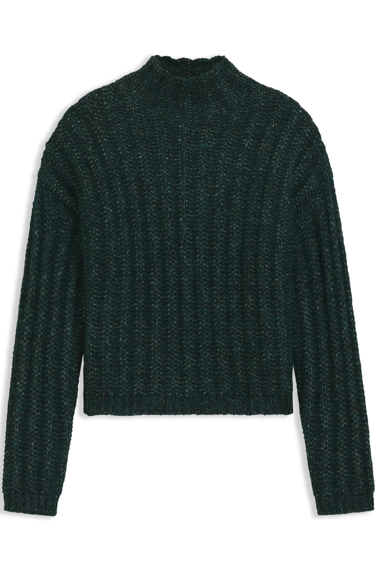 Strickpullover mit Ripp-Struktur