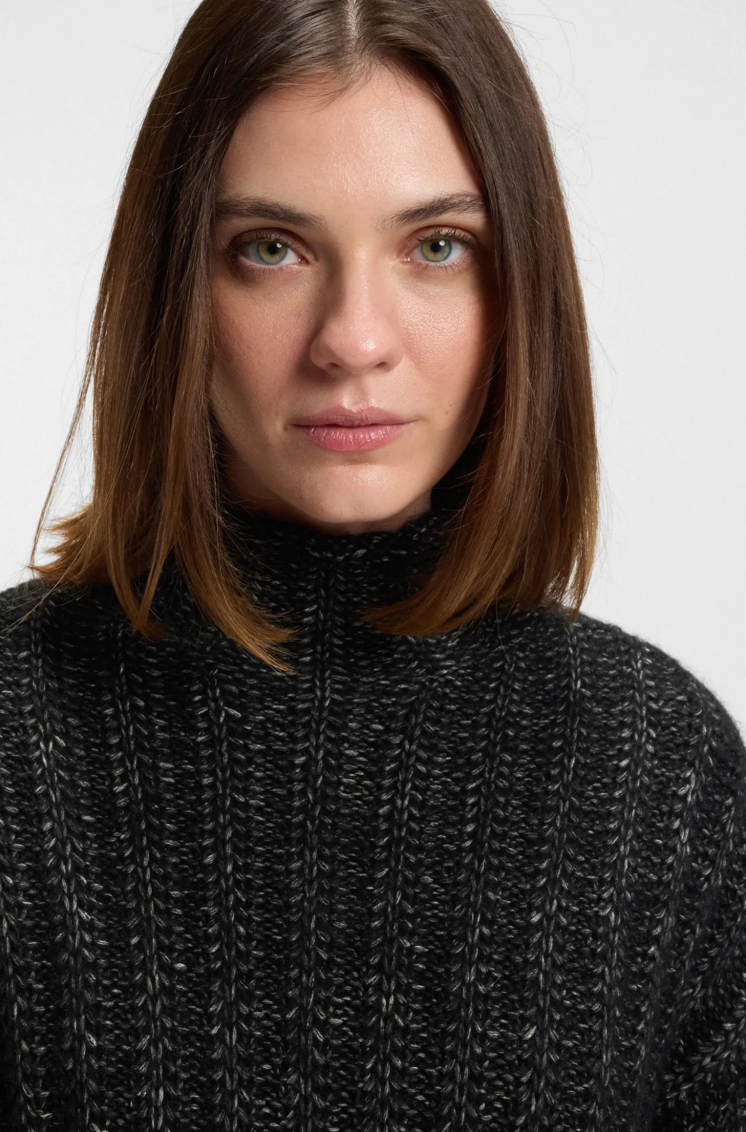 Strickpullover mit Ripp-Struktur