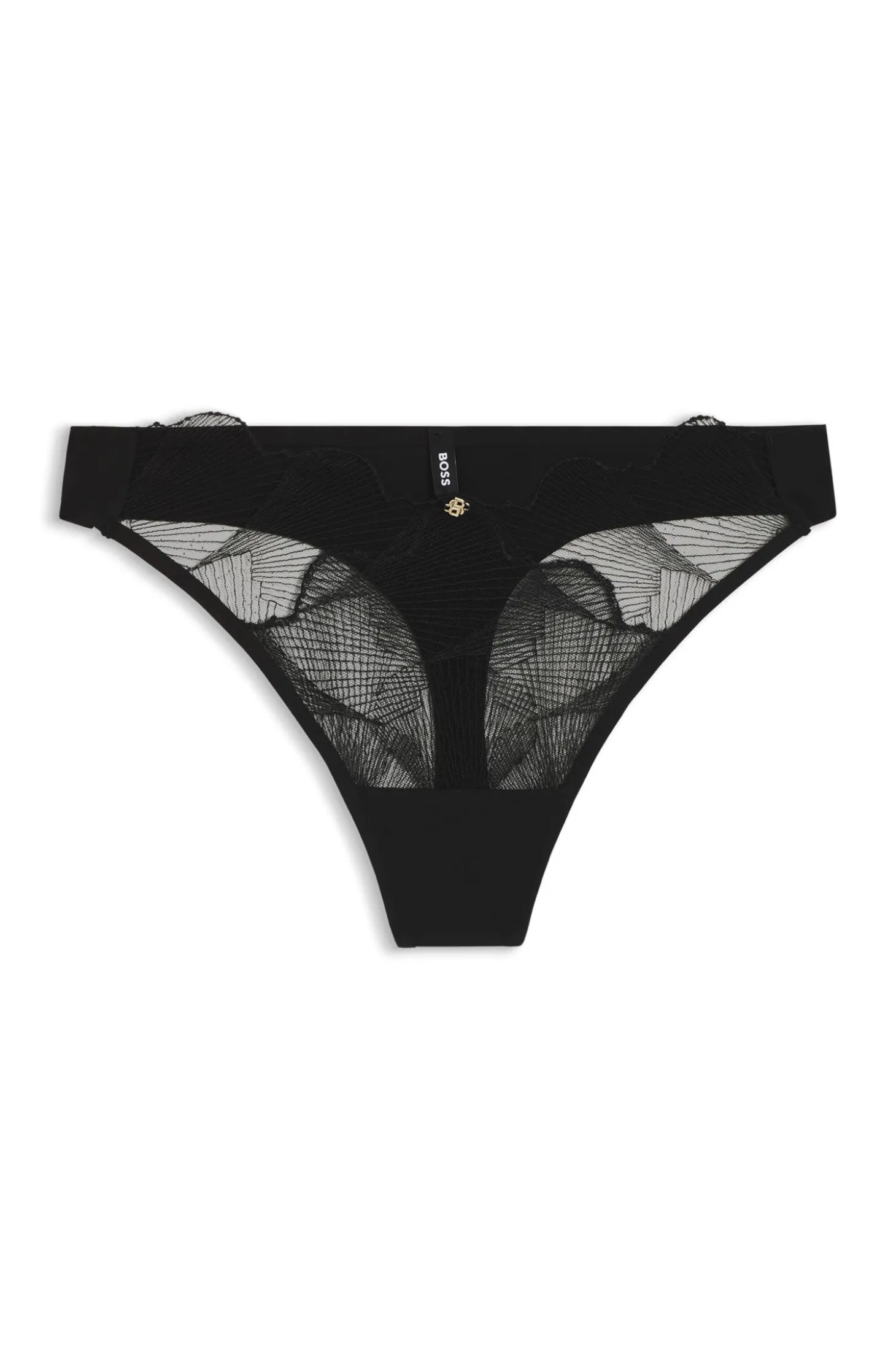 String mit gesticktem Double-B-Monogramm