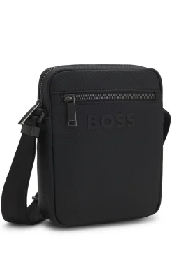 Strukturierte Reporter-Tasche mit tonalem Logo