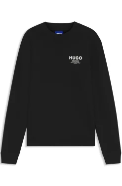 Sweatshirt aus Baumwoll-French-Terry mit markantem Logo-Print