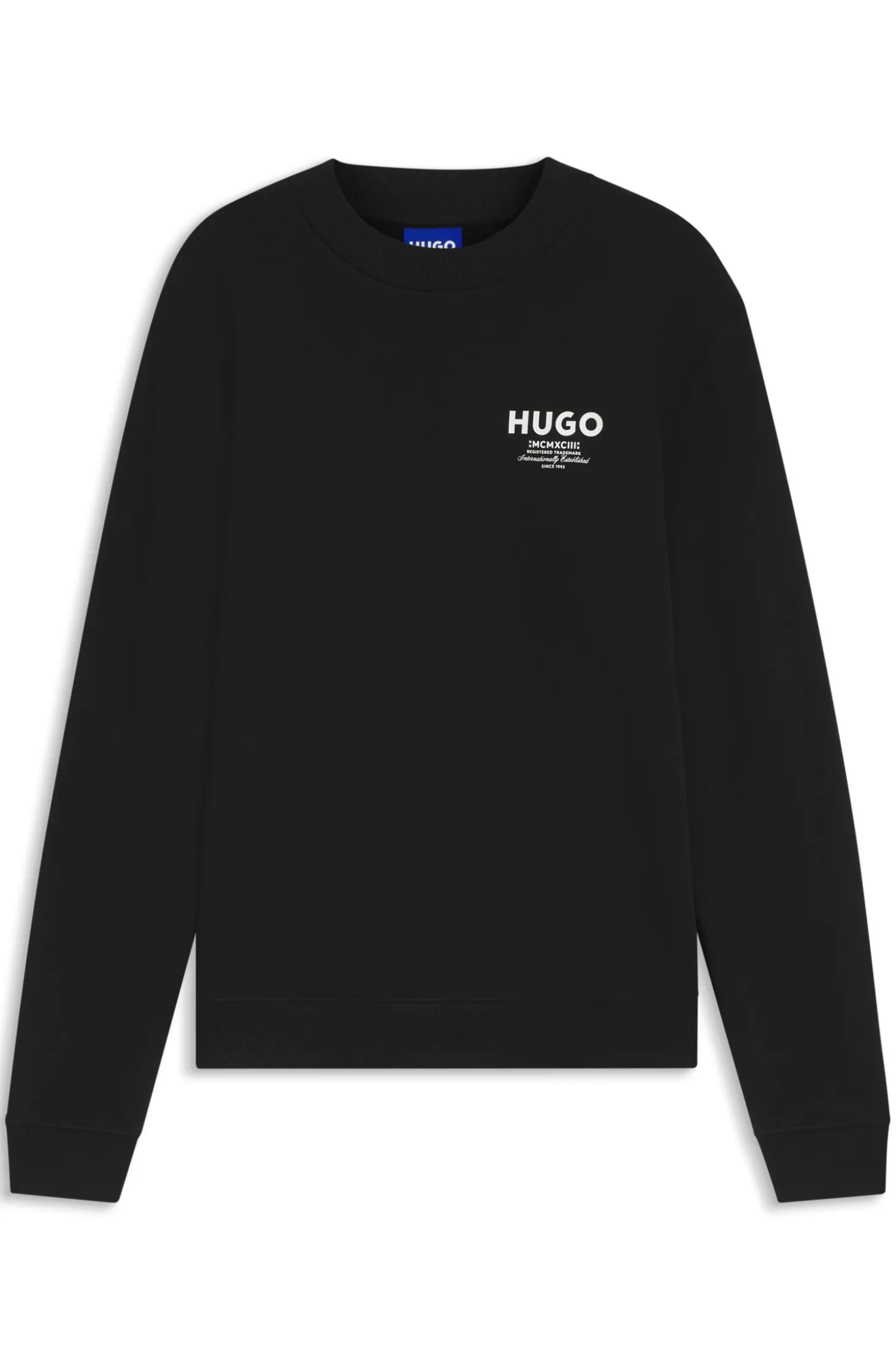 Sweatshirt aus Baumwoll-French-Terry mit markantem Logo-Print