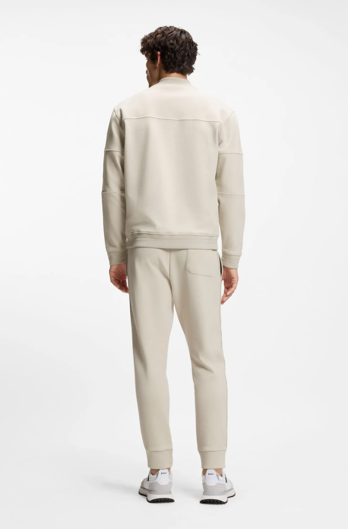 Sweatshirt aus Baumwoll-Mix mit Tennis-Logo