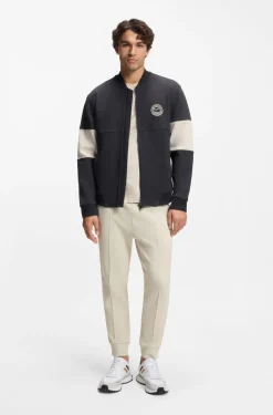 Sweatshirt aus Baumwoll-Mix mit Tennis-Logo
