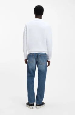 Sweatshirt aus Baumwoll-Terry mit Logo-Artwork