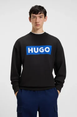 Sweatshirt aus Baumwoll-Terry mit Logo-Print