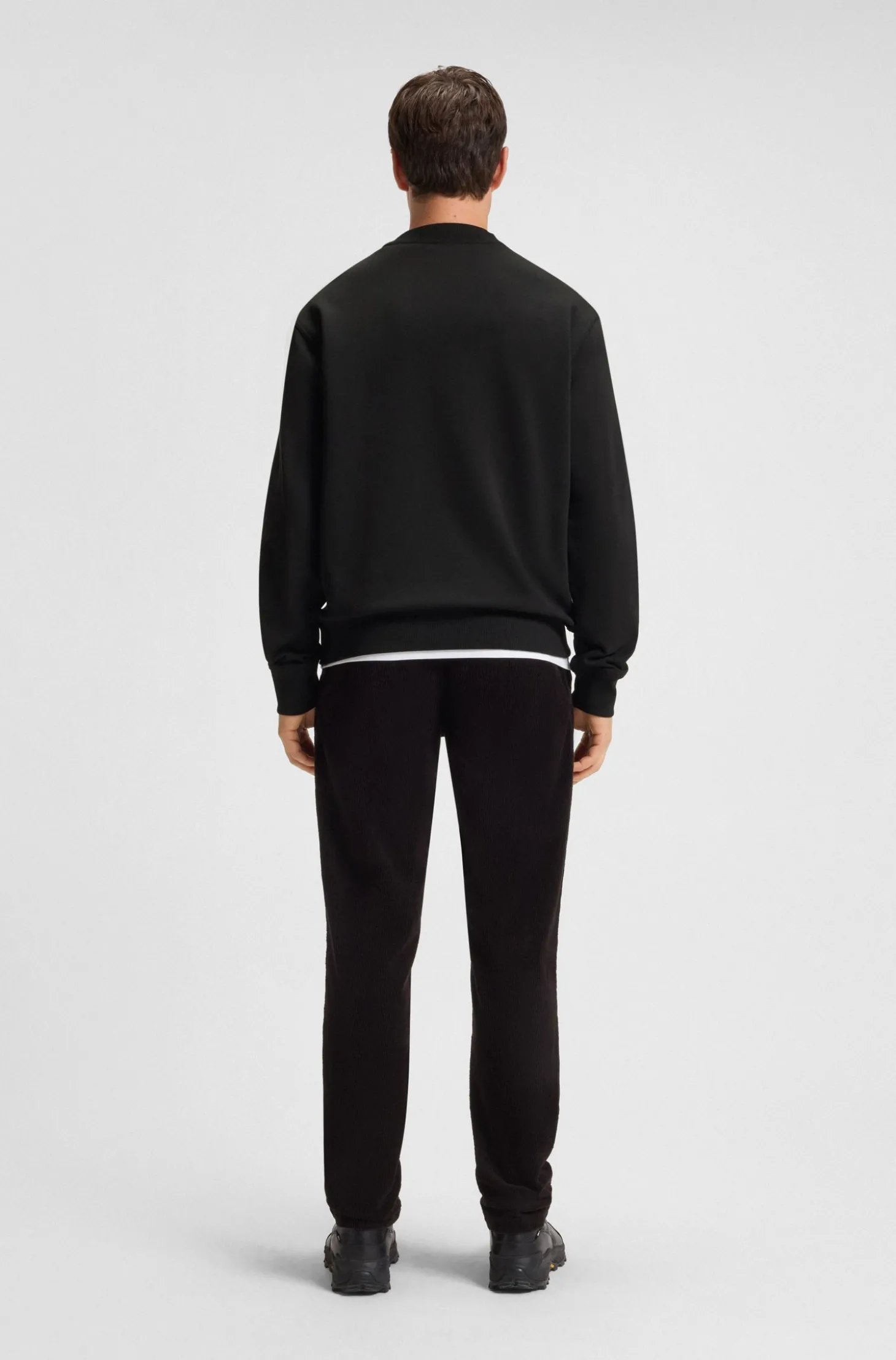 Sweatshirt aus Baumwoll-Terry mit Logo-Print