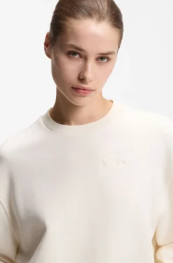 Sweatshirt aus Baumwoll-Terry mit Logo-Stickerei