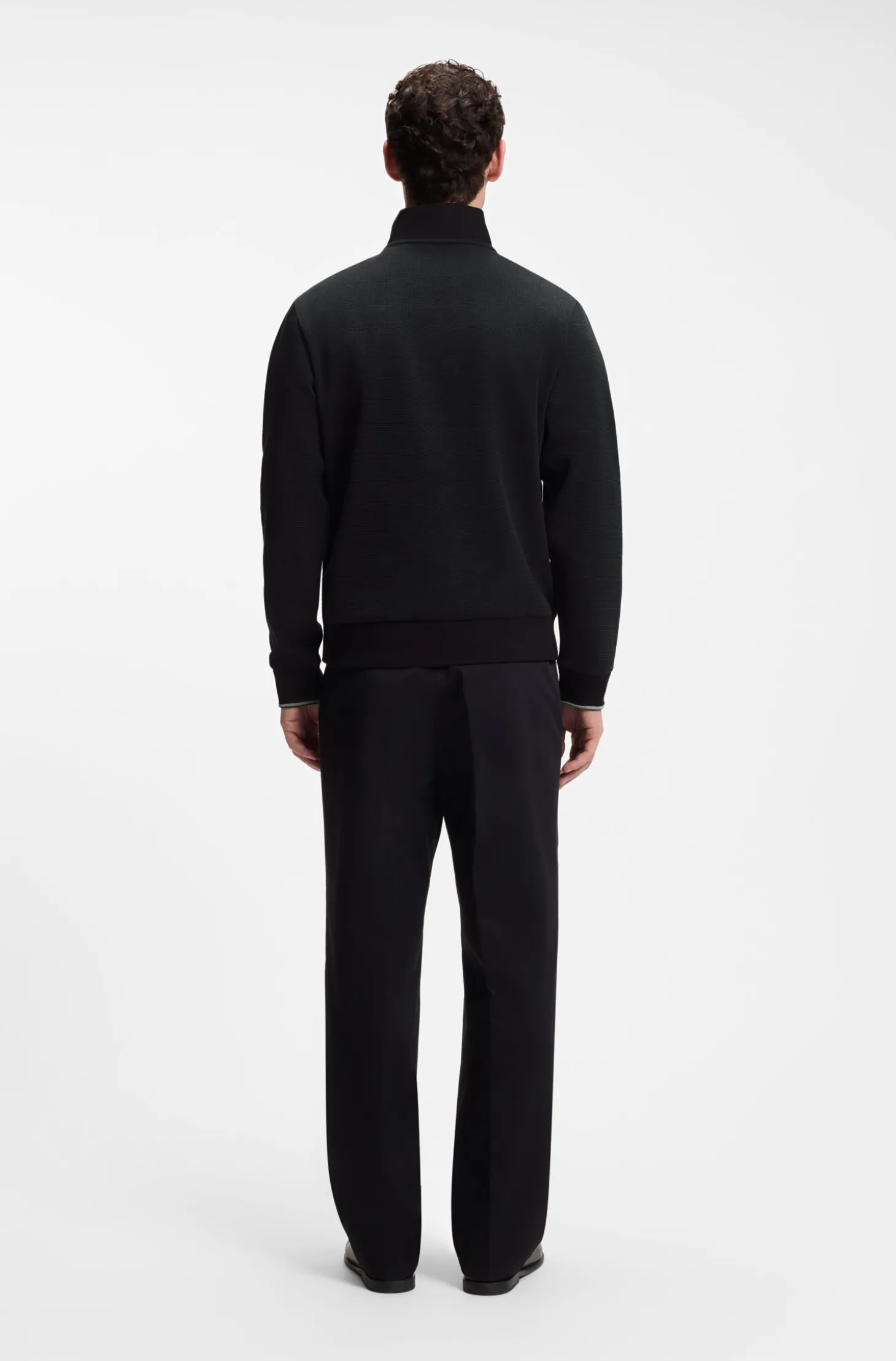 Sweatshirt mit Trichterkragen aus Baumwolle