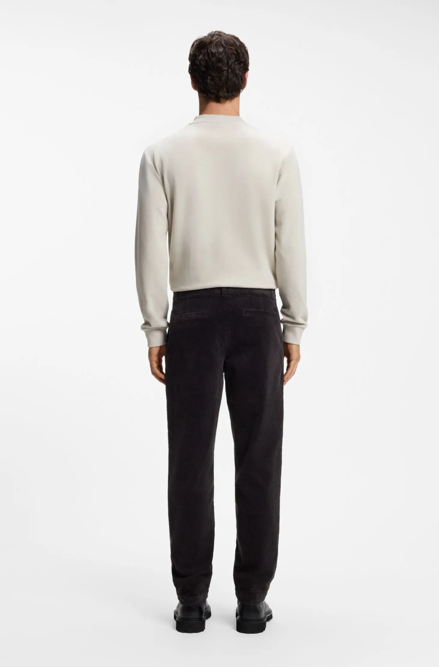 Tapered-Fit Cordhose aus Stretch-Baumwolle