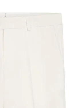 Tapered-Fit Hose aus bügelleichter Stretch-Baumwolle-Popeline