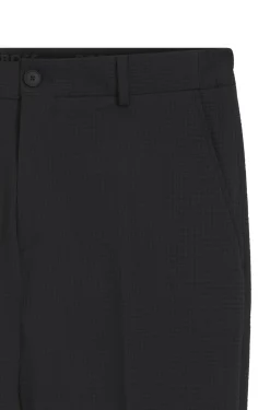 Tapered-Fit Hose aus elastischem Seersucker