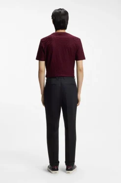 Tapered-Fit Hose aus elastischem Baumwoll-Twill