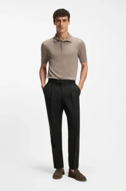 Tapered-Fit Hose aus Leinen