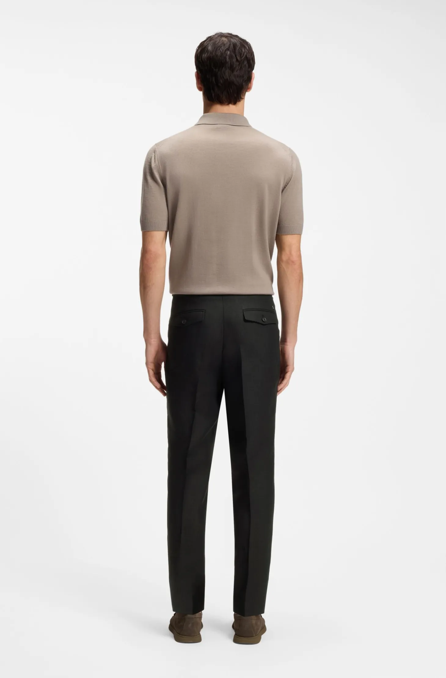 Tapered-Fit Hose aus Leinen