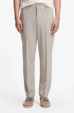 Tapered-Fit Hose aus Schurwolle mit dezentem Muster
