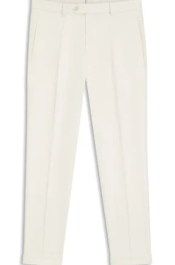 Tapered-Fit Hose aus Schurwolle mit Baumwolle