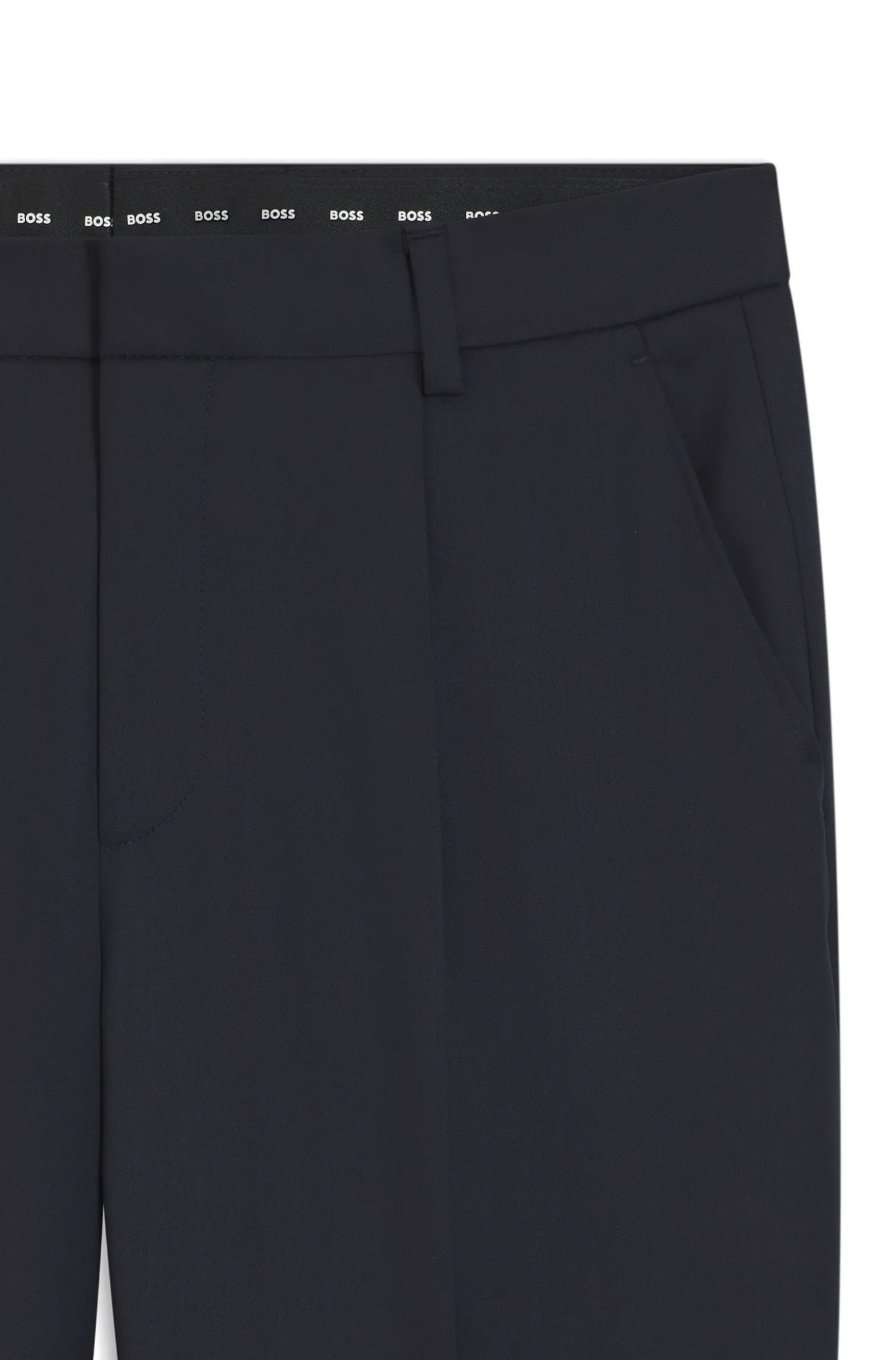 Tapered-Fit Hose aus Schurwoll-Serge