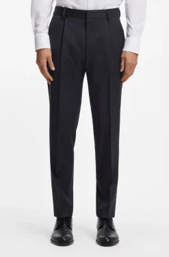 Tapered-Fit Hose aus Schurwoll-Serge