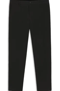 Tapered-Fit Hose aus Stretch-Baumwolle mit Seersucker-Struktur