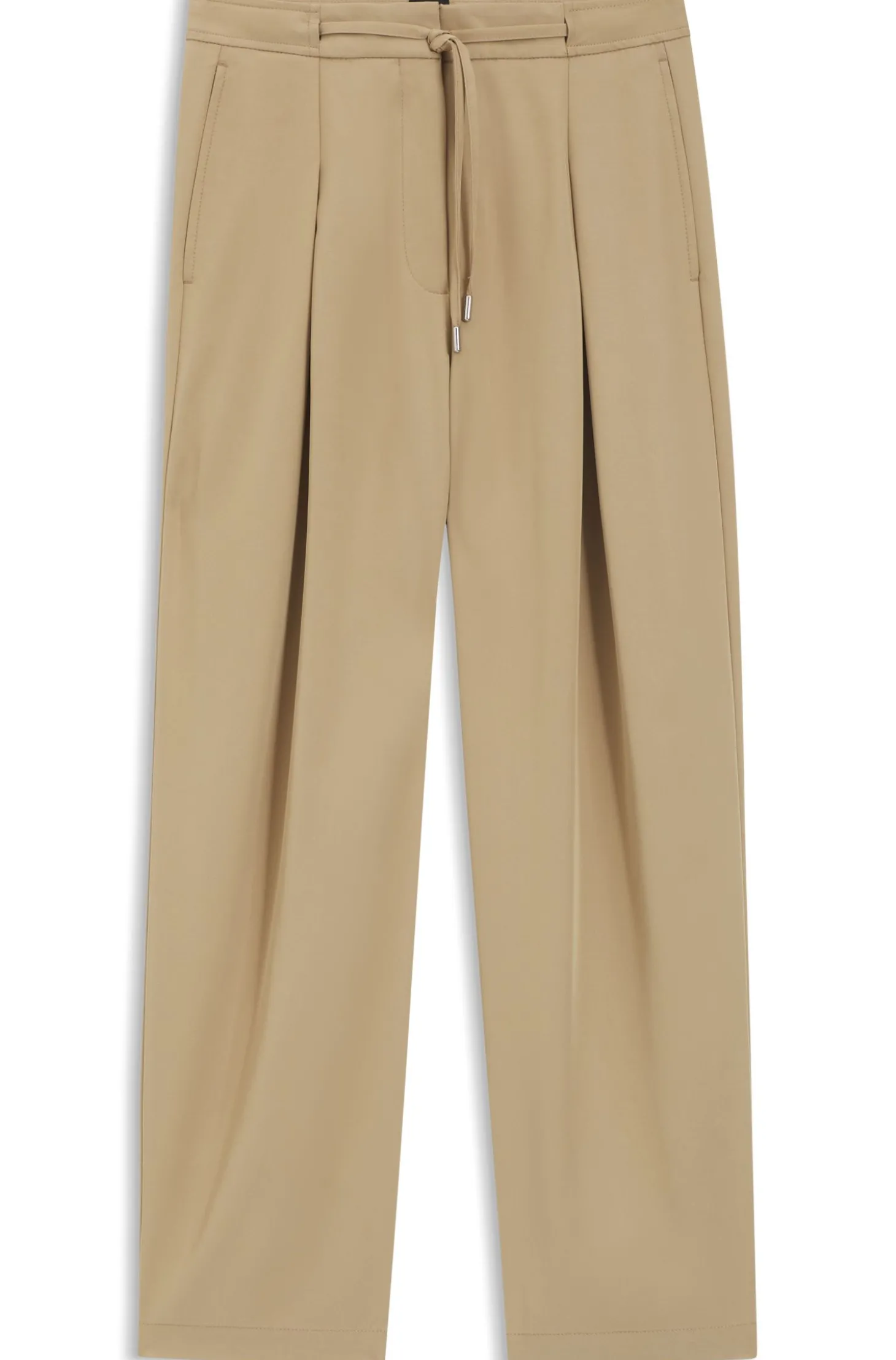 Tapered-Fit-Hose mit Vorderfalten