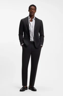 Tapered-Fit Jersey-Hose aus Baumwoll-Mix