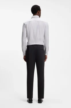 Tapered-Fit Jersey-Hose aus Baumwoll-Mix
