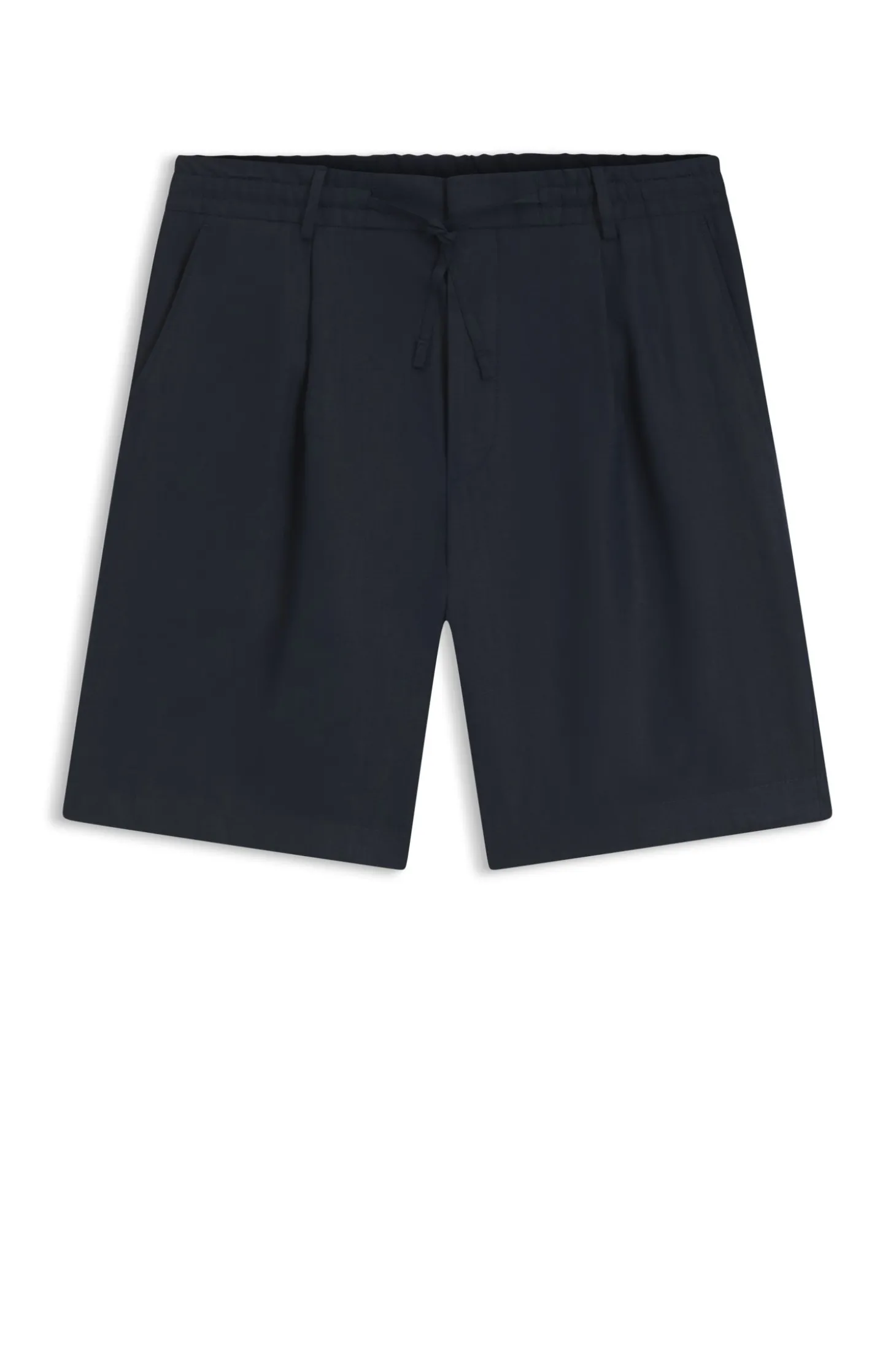 Tapered-Fit Shorts aus Leinen