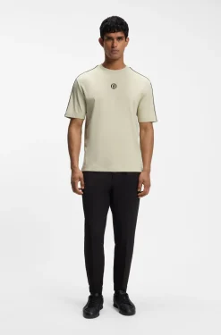 The Open T-Shirt aus Baumwolle mit grafischem Golf-Motiv