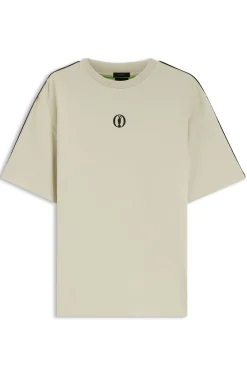The Open T-Shirt aus Baumwolle mit grafischem Golf-Motiv