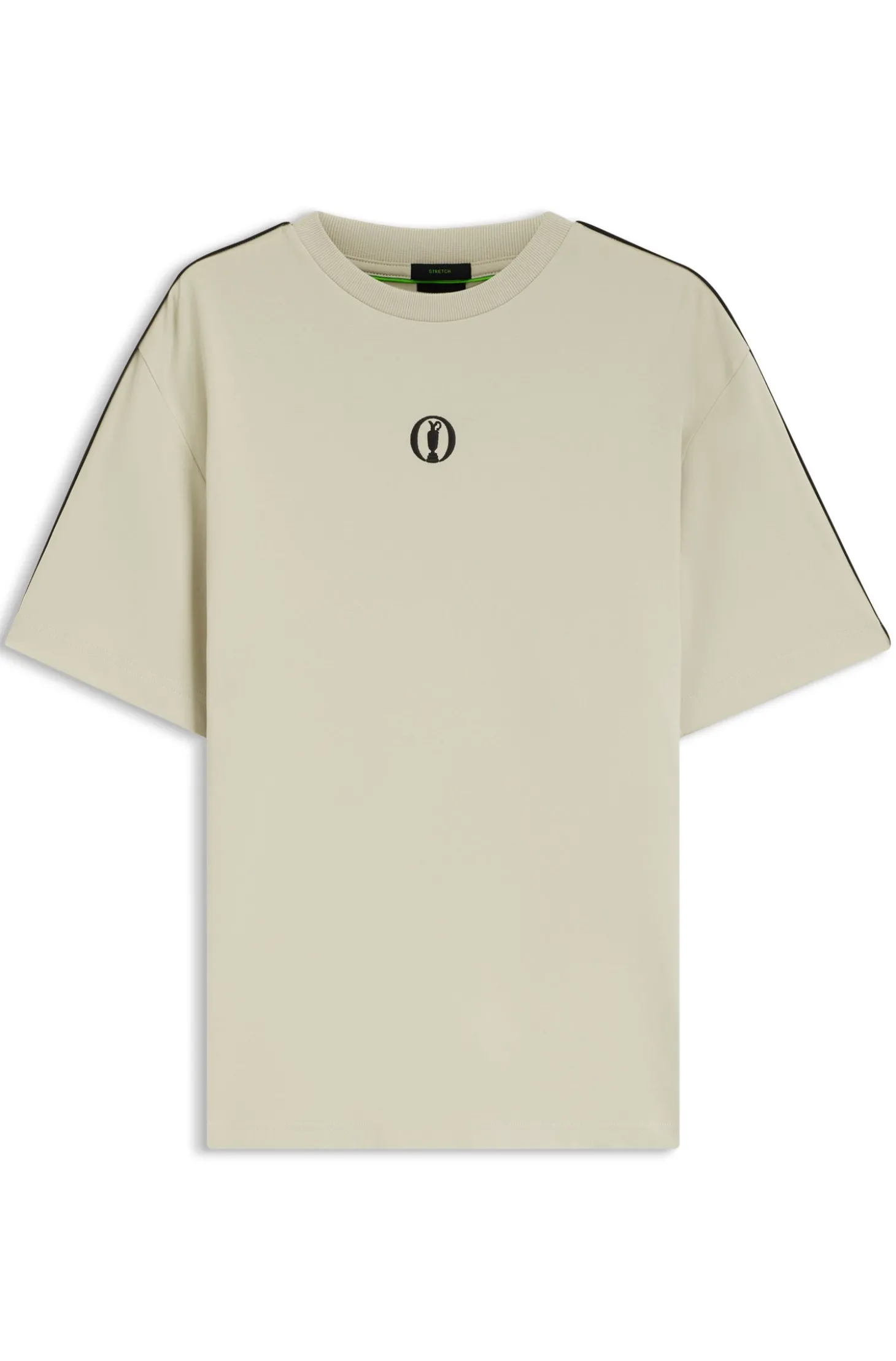 The Open T-Shirt aus Baumwolle mit grafischem Golf-Motiv