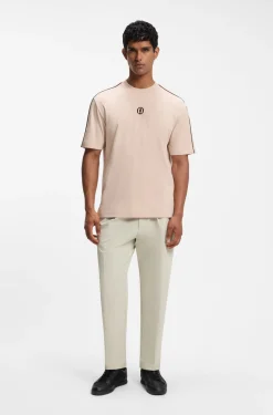 The Open T-Shirt aus Baumwolle mit grafischem Golf-Motiv